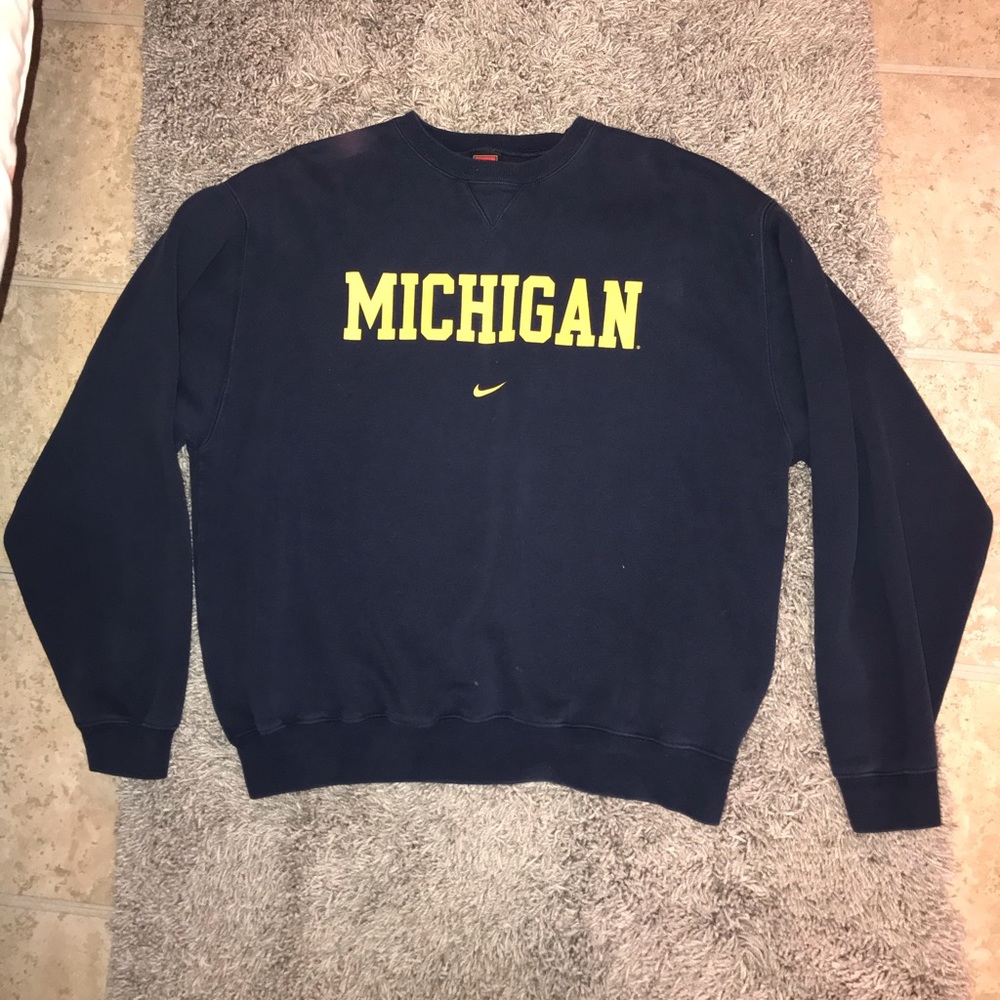 Michigan Nike Crewneck